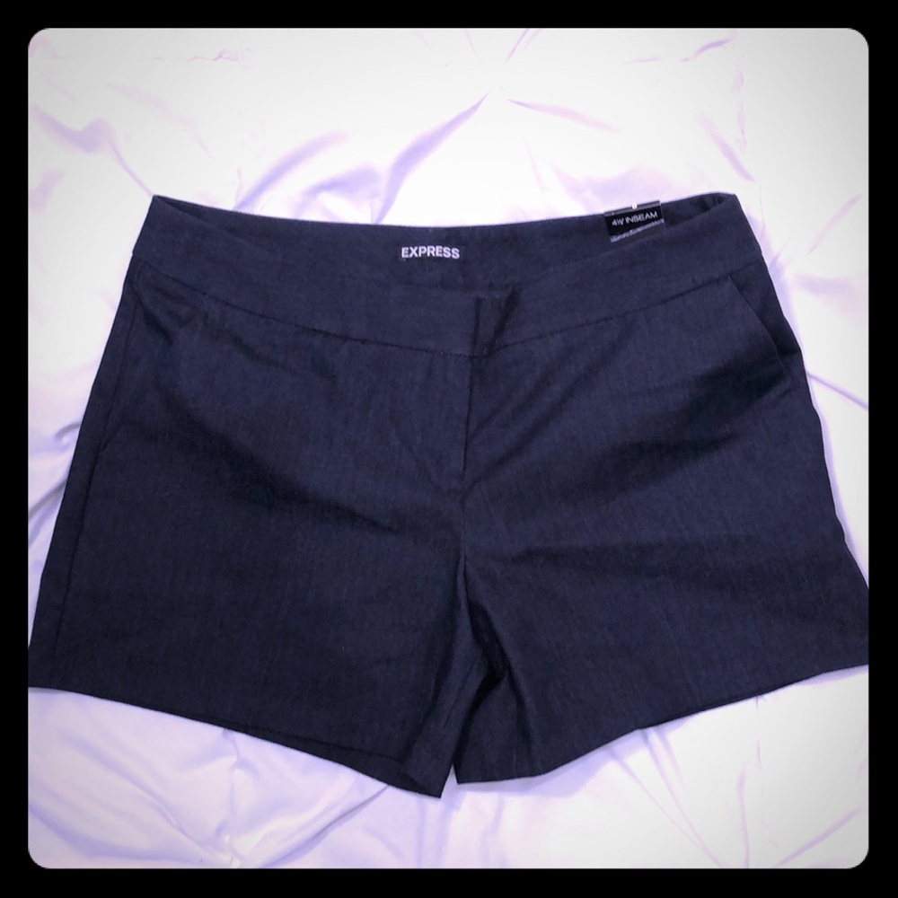 Express dark blue shorts